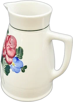Lilienporzellan Austria - Alpenflora Glühweinkrug/Wasserkrug mittel - Bild 1