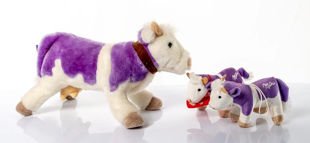 3 Plüschkühe Milka  – Bild 2