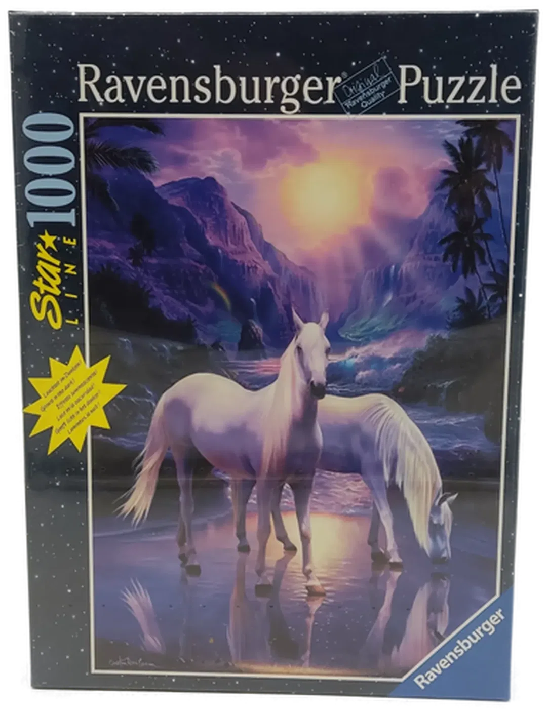 Ravensburger Puzzle Friedlicher Abend 1000 Teile 50 x 70cm  – Bild 2