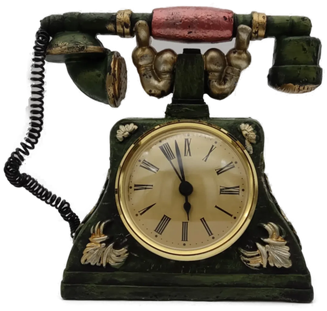 Telefon-Tischdeko Kunststoff | Retro-Charme - Bild 4