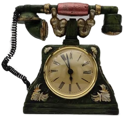 Telefon-Tischdeko Kunststoff | Retro-Charme - Bild 1