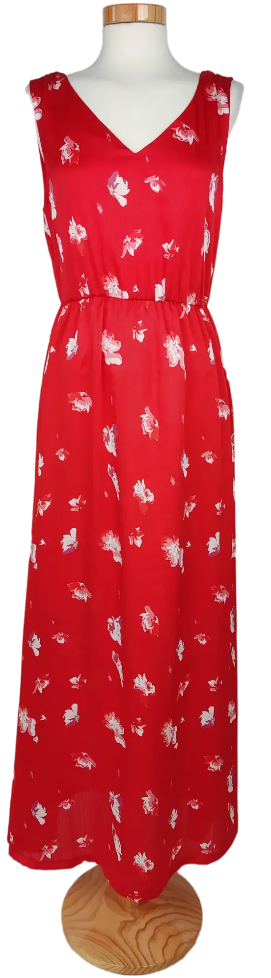 Only Damen Maxikleid, rot - Gr. 36 - Bild 4