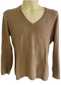 HILFIGER Pullover Herren Gr. XL Cashmere - Bild 1
