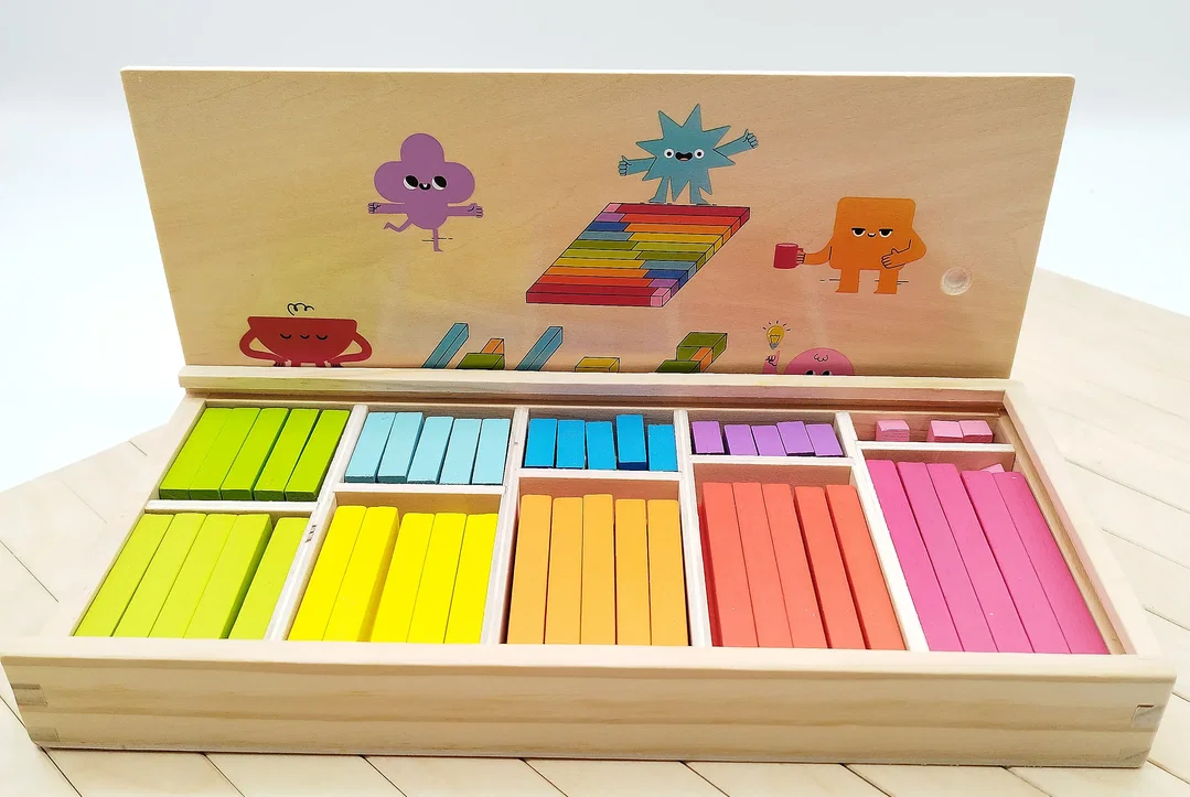 Rechenstäbchen Toylino Holz | Spielend Zahlen Entdecken – Bild 2