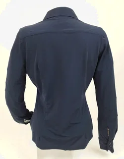 Elegante Bluse Japan TKY Dunkelblau, Gr. M  - Bild 2