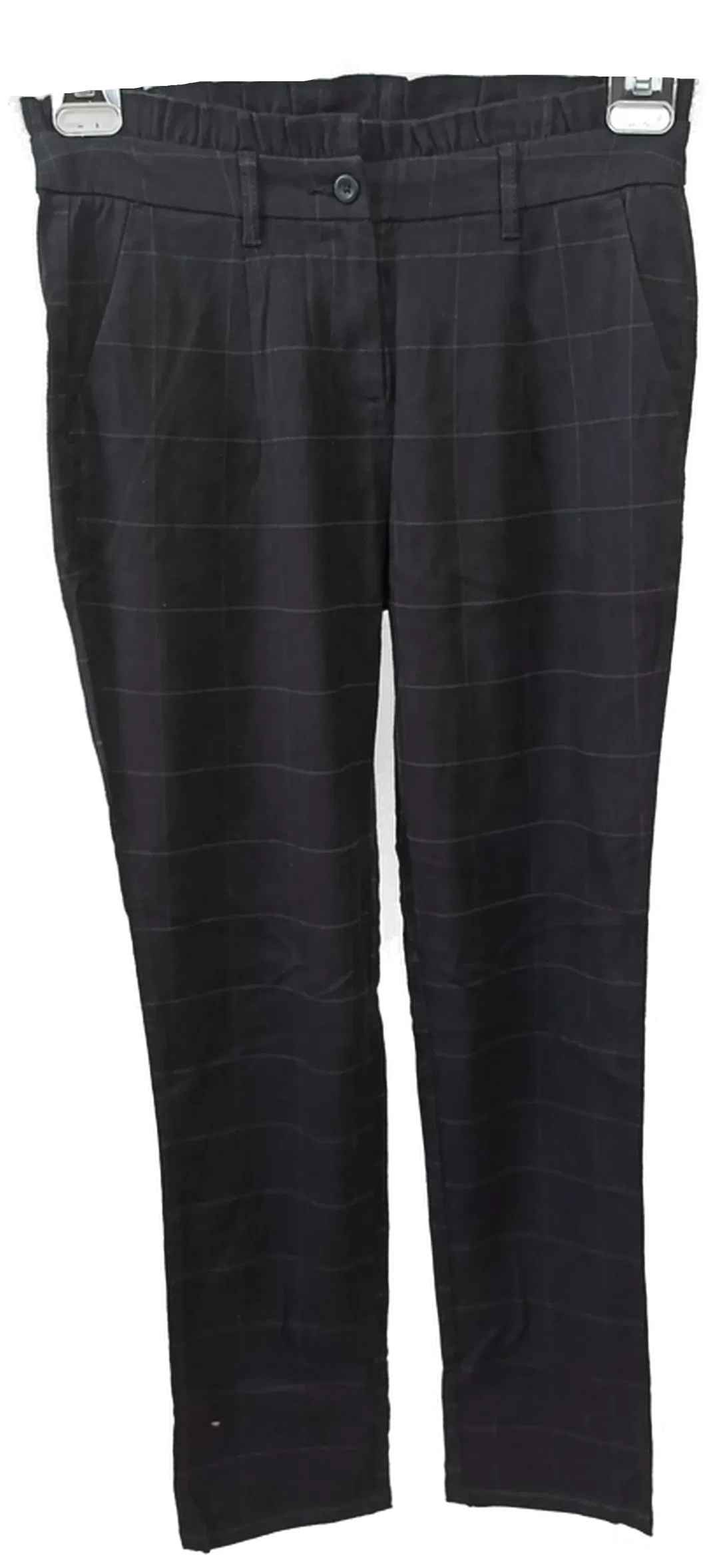 United Colors of Benetton Kinderhose schwarz gemustert Gr. 3XL - Bild 1