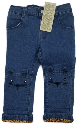 United Colors of Benetton Kinderjeans blau Gr. 82 - Bild 1