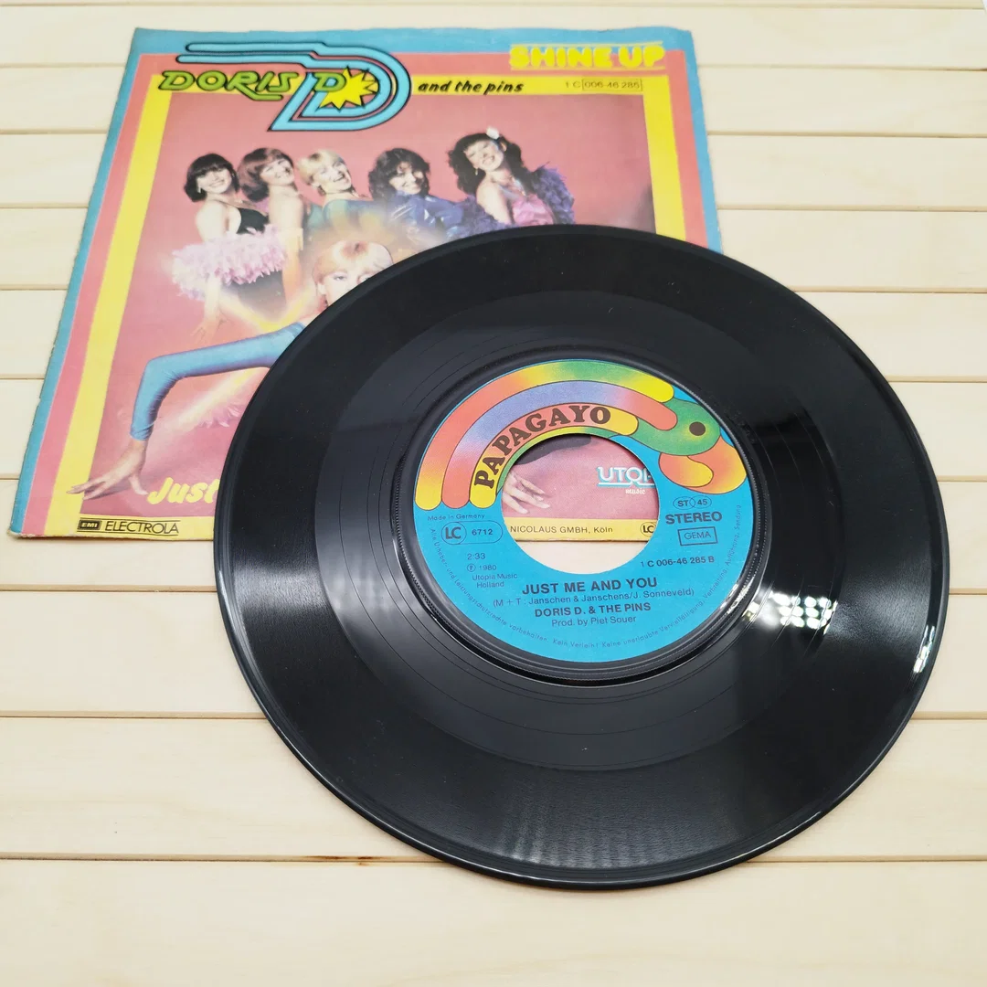 Doris D and the pins, Shine up, Vinyl Single  – Bild 2