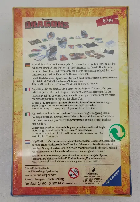 Ravensburger - Dragons - Wettflug zur Dracheninsel – Bild 3