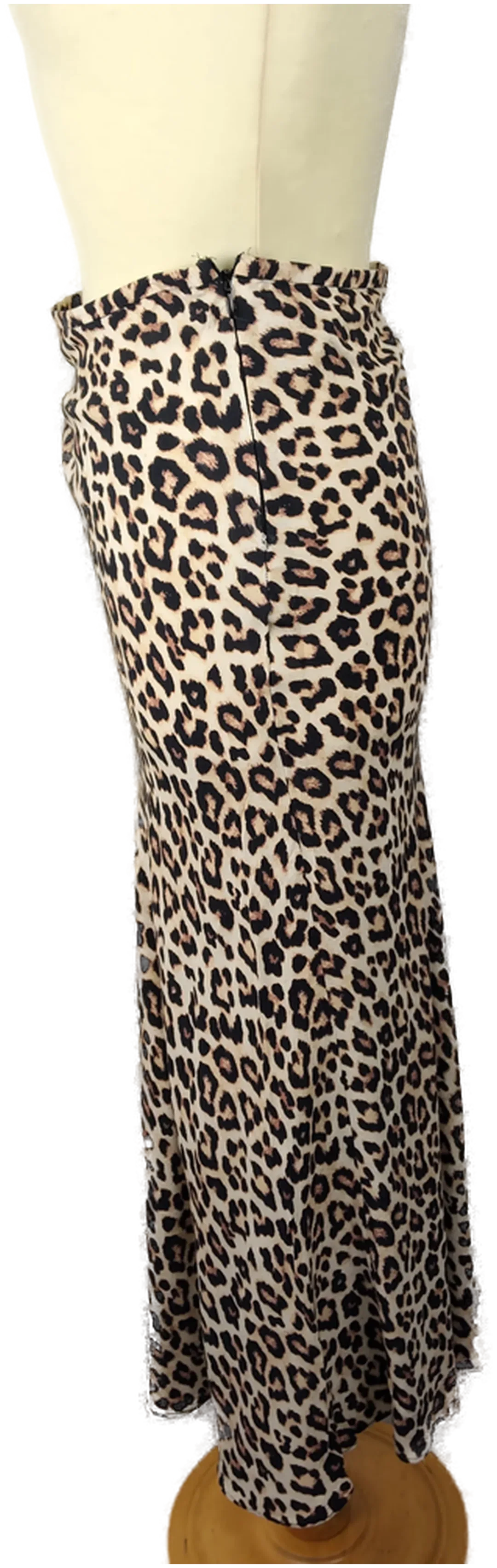 Damenrock H&M Animal Print Viskose | Sommerleicht – Bild 2