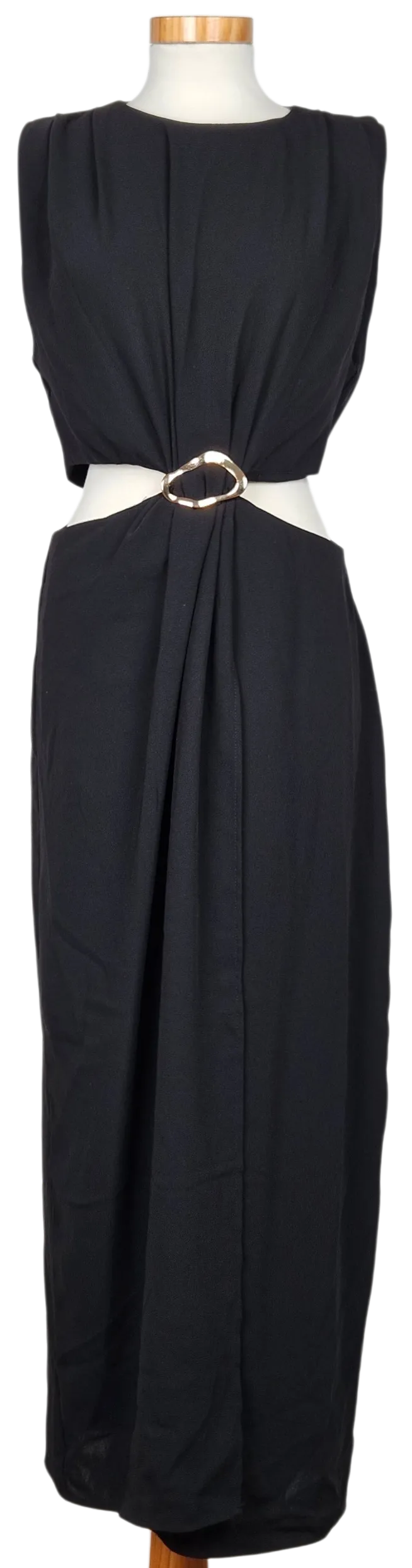 ZARA Damen Maxikleid, schwarz - EUR M  - Bild 1
