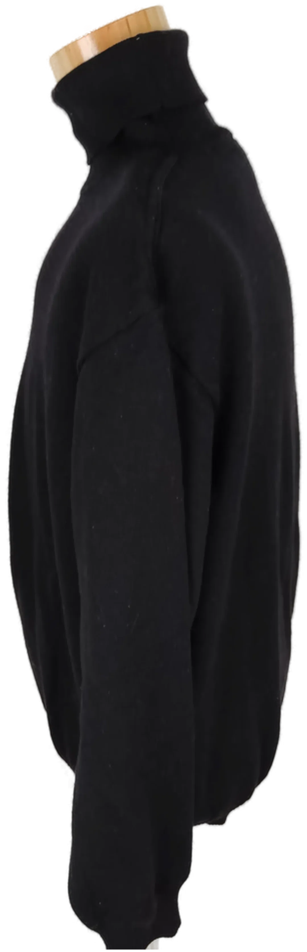 Pullover "Pal Zilerie", langarm mit Rollkragen, gestrickt, schwarz, Größe 36 – Bild 2