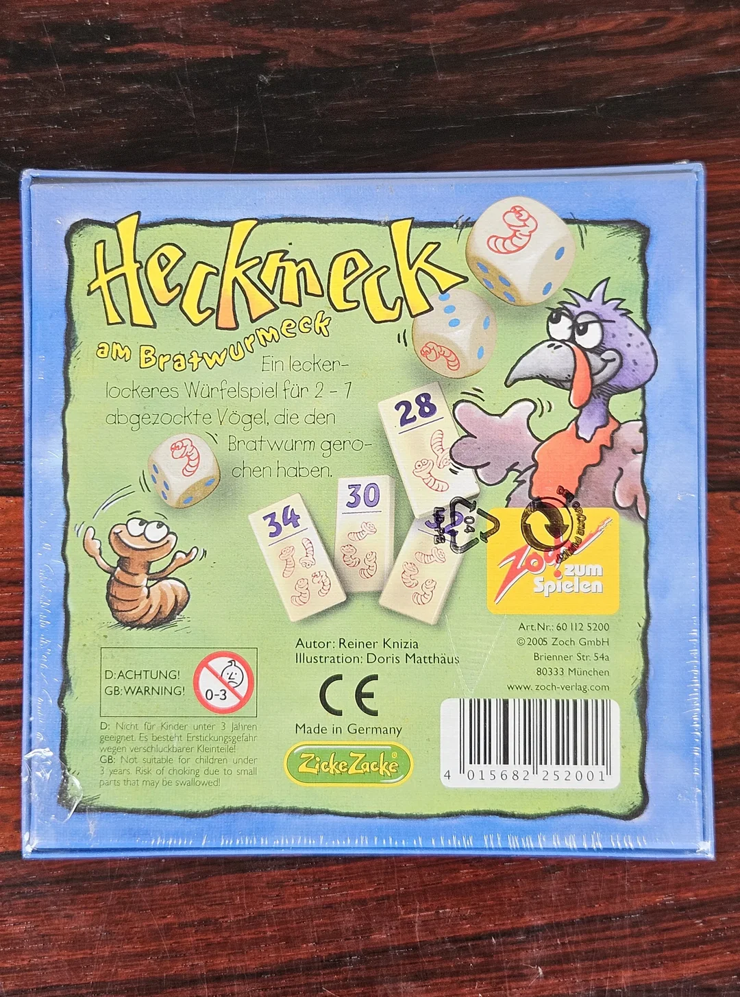 HECKMECK - AM BRATWURMECK - Gesellschaftsspiel - Zoch zum Spielen  – Bild 2