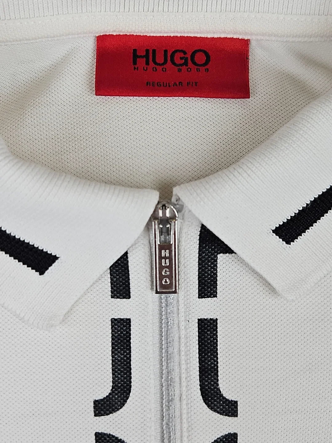 HUGO BOSS Herren T-Shirt, weiß - Gr. M  – Bild 5