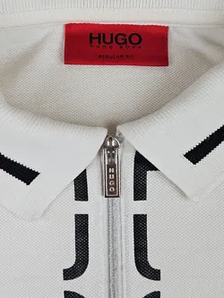 HUGO BOSS Herren T-Shirt, weiß - Gr. M  - Bild 5