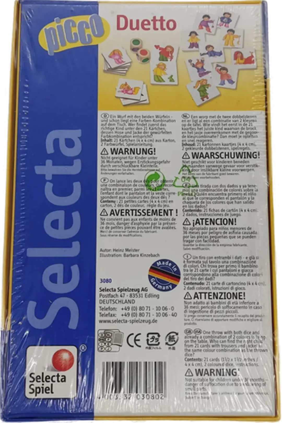 Selecta "Picco Duetto" Farben Suchspiel – Bild 3