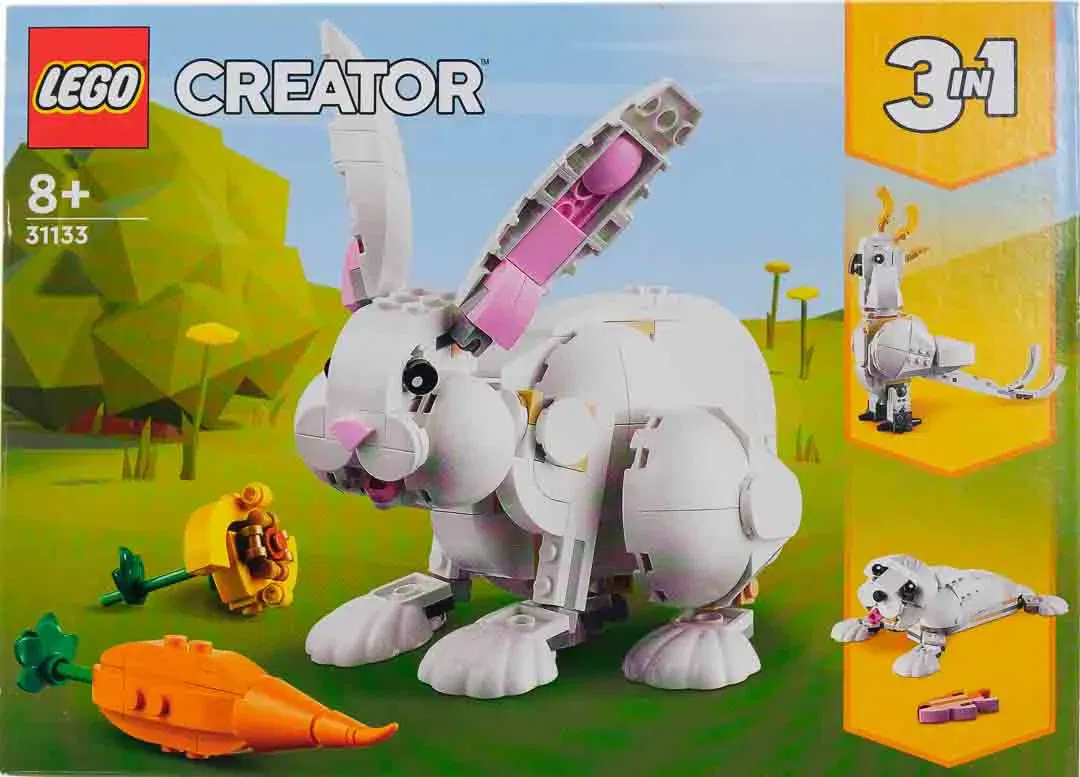 LEGO Creator 3-in-1 Set 31133 – Weißes Kaninchen - Bild 4