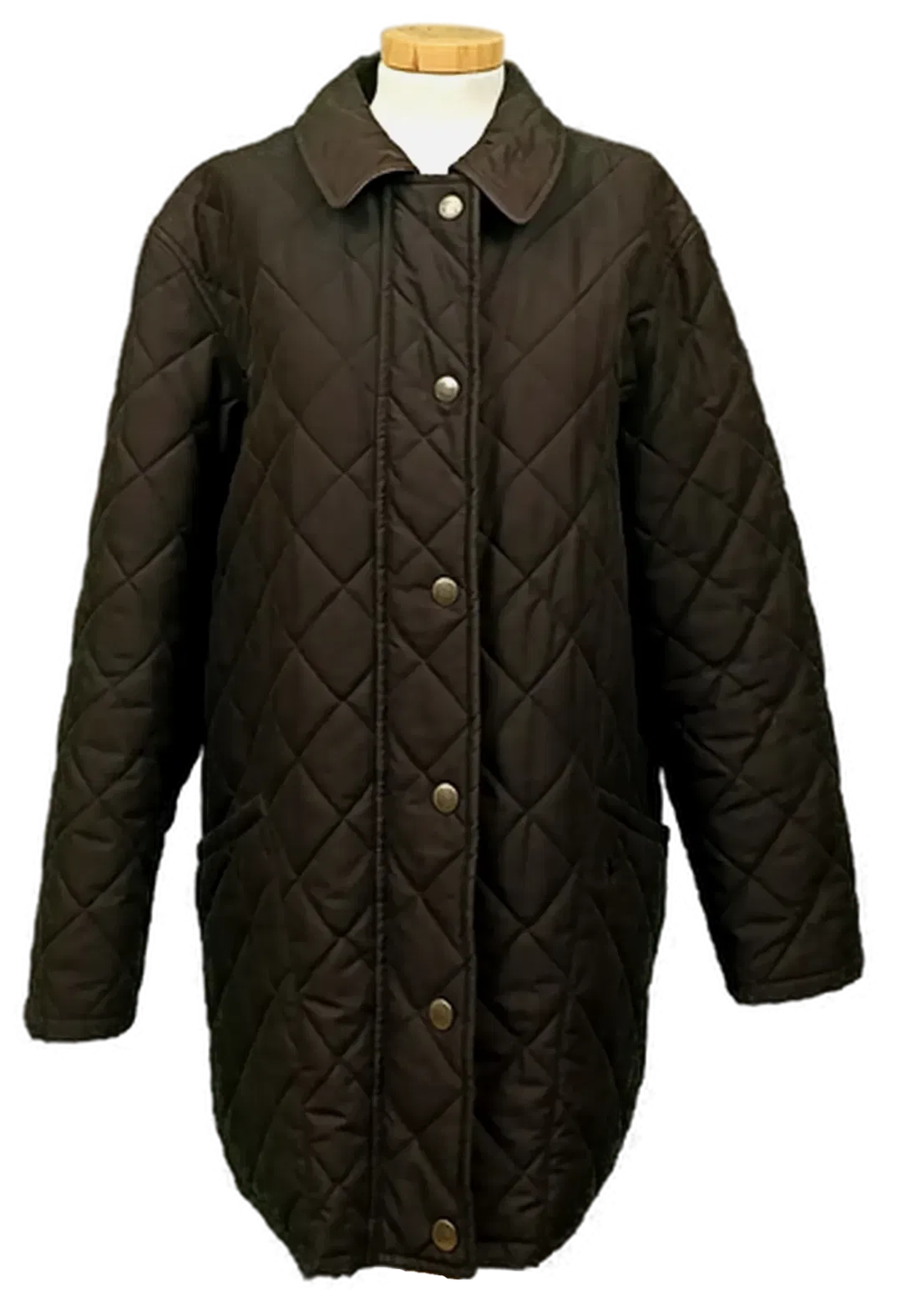 Burberry Damen Steppjacke dunkelbraun Gr. S - Bild 4