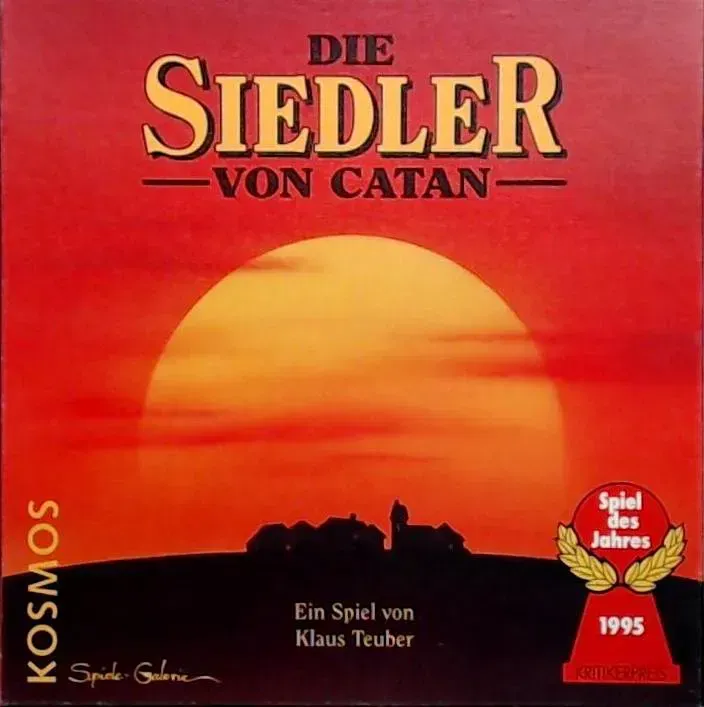 Die Siedler von Catan – Basisspiel (Kosmos, deutsch, „Spiel des Jahres 1995“, rote Box)  - Bild 4