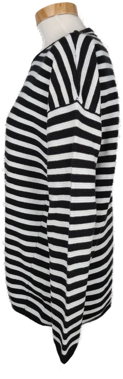 Rich&Royal Damen Pullover weiß/schwarz gestreift - XS/34 - Bild 3