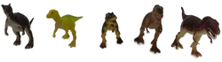 Dinosaurier Figuren 2 Beiner Konvolut 5 Stück - Bild 6