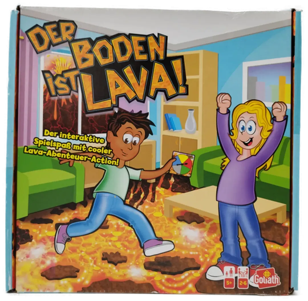 Der Boden ist Lava! - Interaktiver Spielspaß von Goliath - Bild 1