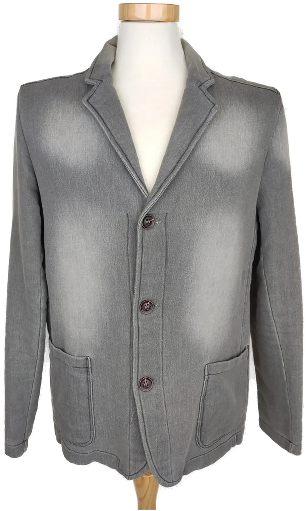 Fussl Herren Blazer grau/weiß - L/50 - Bild 4
