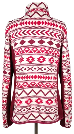 Jack Wolfskin Damen Fleecejacke, rot - Gr. L - Bild 2