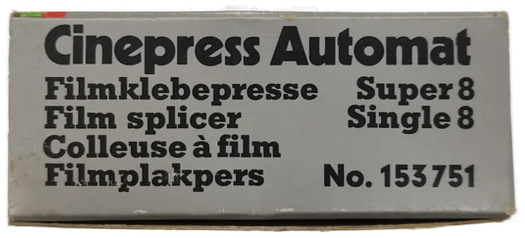Europa-Foto Cinepress Automat Super 8 + Single 8 Filmklebepresse – Bild 3