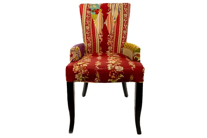 Kare Design - Ohrensessel Patchwork Red - Bild 1