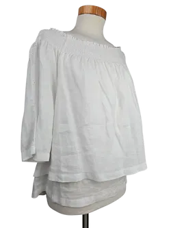 s.Oliver Damen Bluse, weiß - Gr. L  - Bild 2