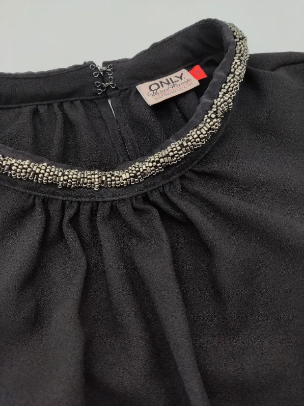 ONLY Damen Midikleid, schwarz - Gr. S – Bild 4