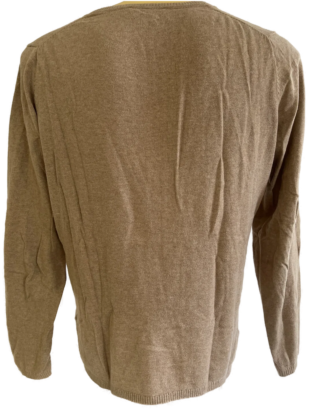 HILFIGER Pullover Herren Gr. XL Cashmere – Bild 2