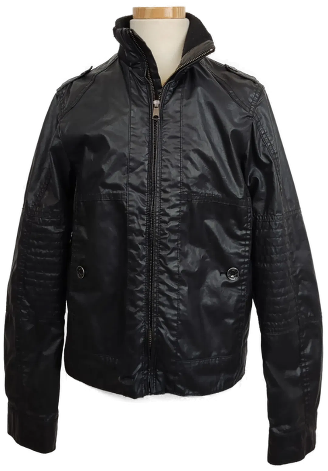 United colors of Benetton Kinder Jacke schwarz Gr. XL (10-11 Jahre) - Bild 1