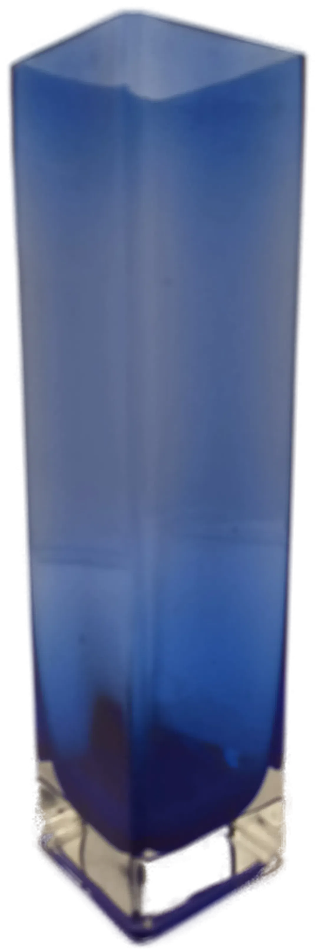 hohe Glasvase, dunkelblau, 30 cm - Bild 4