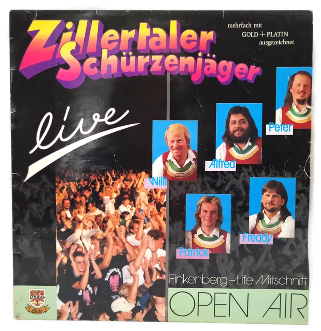 LP Zillertaler Schürzenjäger Live 1990 | Live-Klassiker - Bild 2