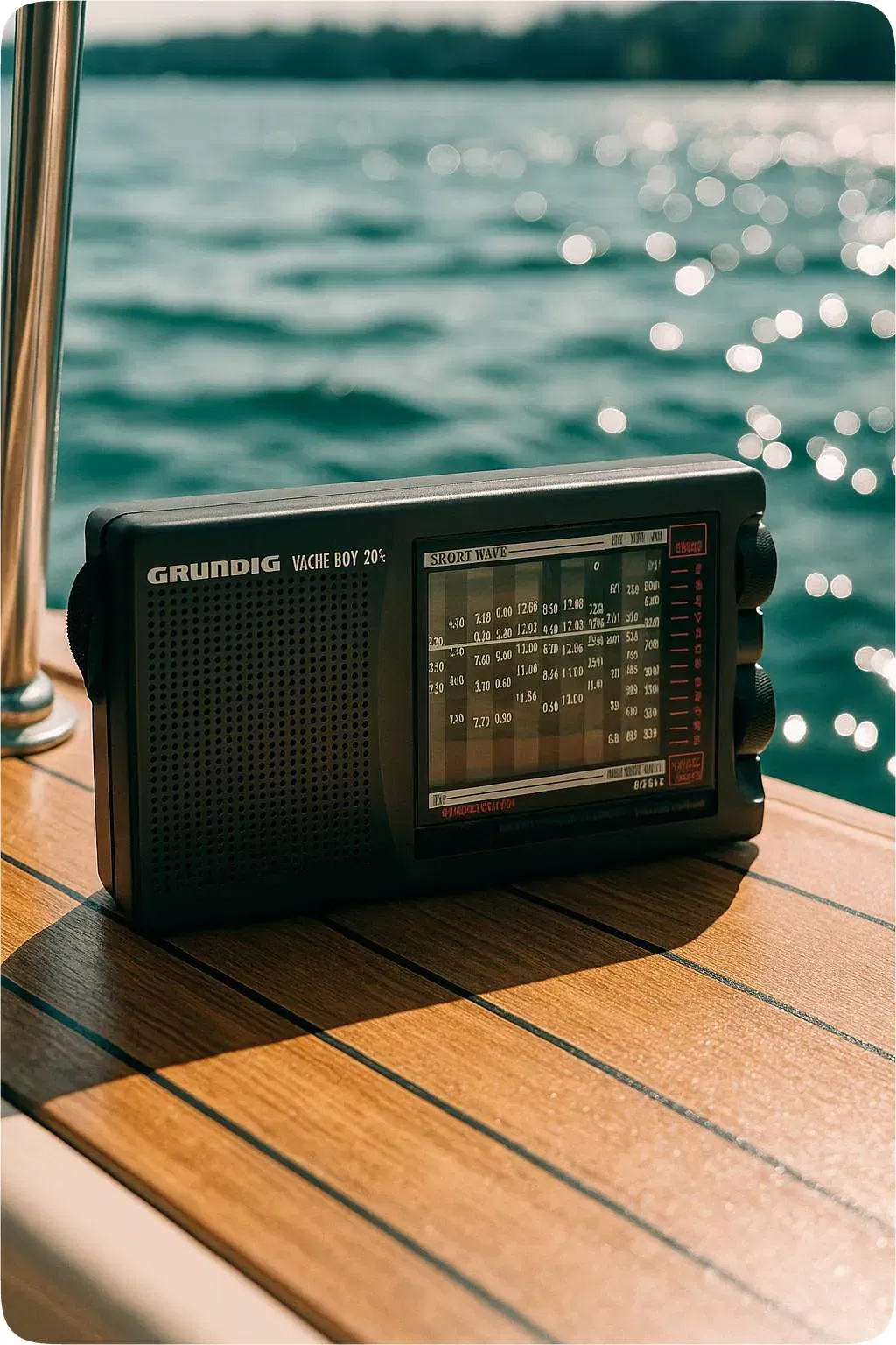 Grundig Yacht Boy 205 Weltempfänger mit Tasche & Anleitung - Bild 1