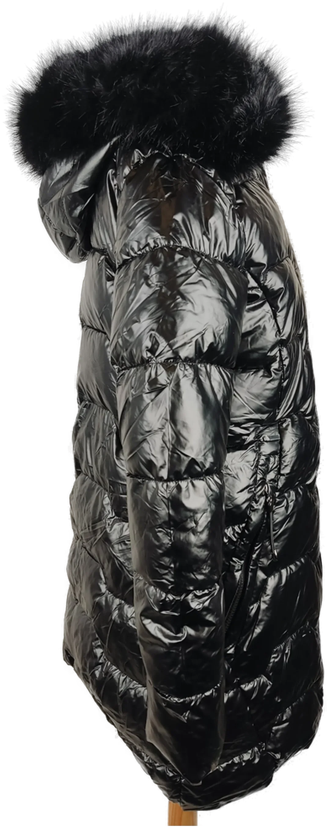 Moncler Daunenjacke Schwarz, Größe L | Neuwertig – Bild 3