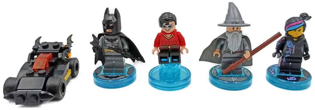 LEGO Dimensions Starter Pack - Toypad/Gateway inkl. 4 Figuren und Batmobil – Bild 5