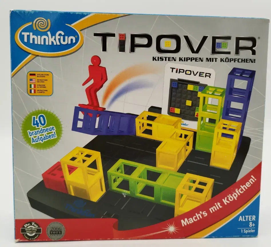 TIPOVER - Kisten kippen mit Knöpfchen - Bild 1