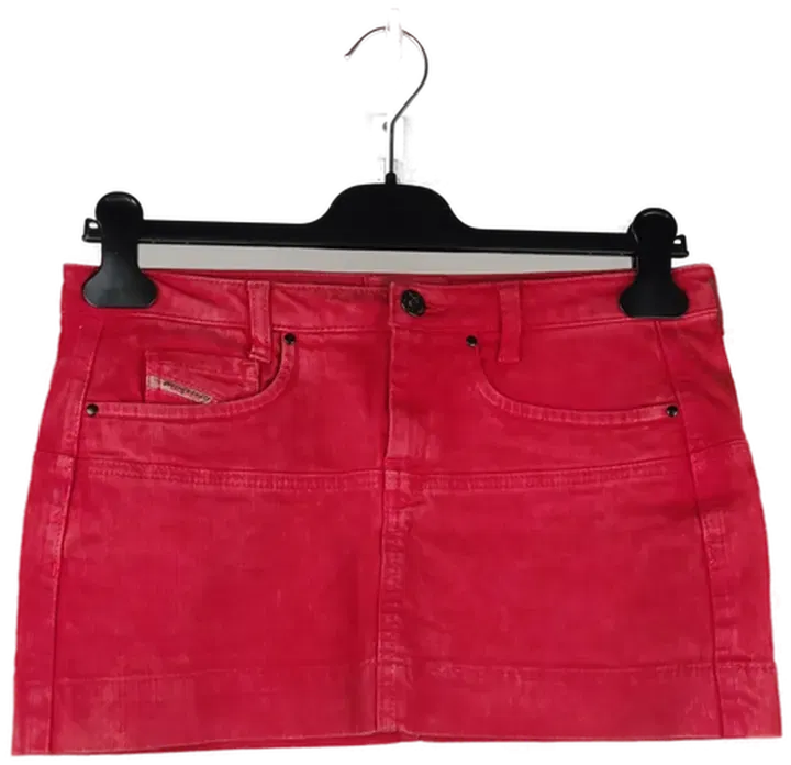 Diesel Damen Minirock rot - W28 - Bild 1