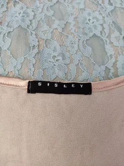 Sisley Damen Spitzen-Top | Femininer Charme - Bild 5