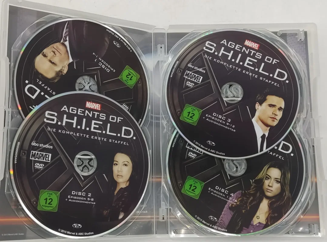 DVD 6 Disc's Marvel "Agents of S.H.I.E.L.D." Die Komplette erste Staffel mit Clark Gregg – Bild 3