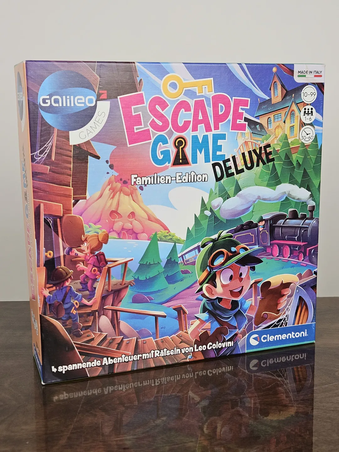Escape Game Familien Edition Deluxe - Gesellschaftsspiel - Galileo Games Clementoni  - Bild 4