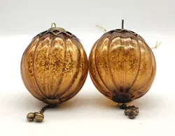 Weihnachtsschmuck 2er Set  mit Zierkettchen - Bild 3