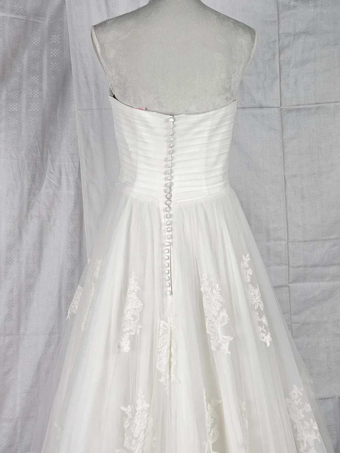 Hochzeitskleid - 14 - Atelier Irvalda (Wien) - Gr. M – Bild 10
