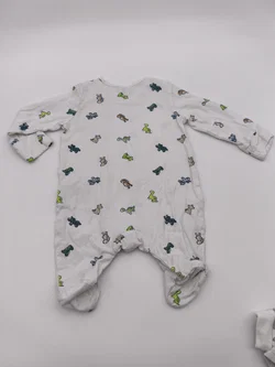 Baby - Strampler, Langarm, 4er Set, Gr. 56 – Vorschau 4