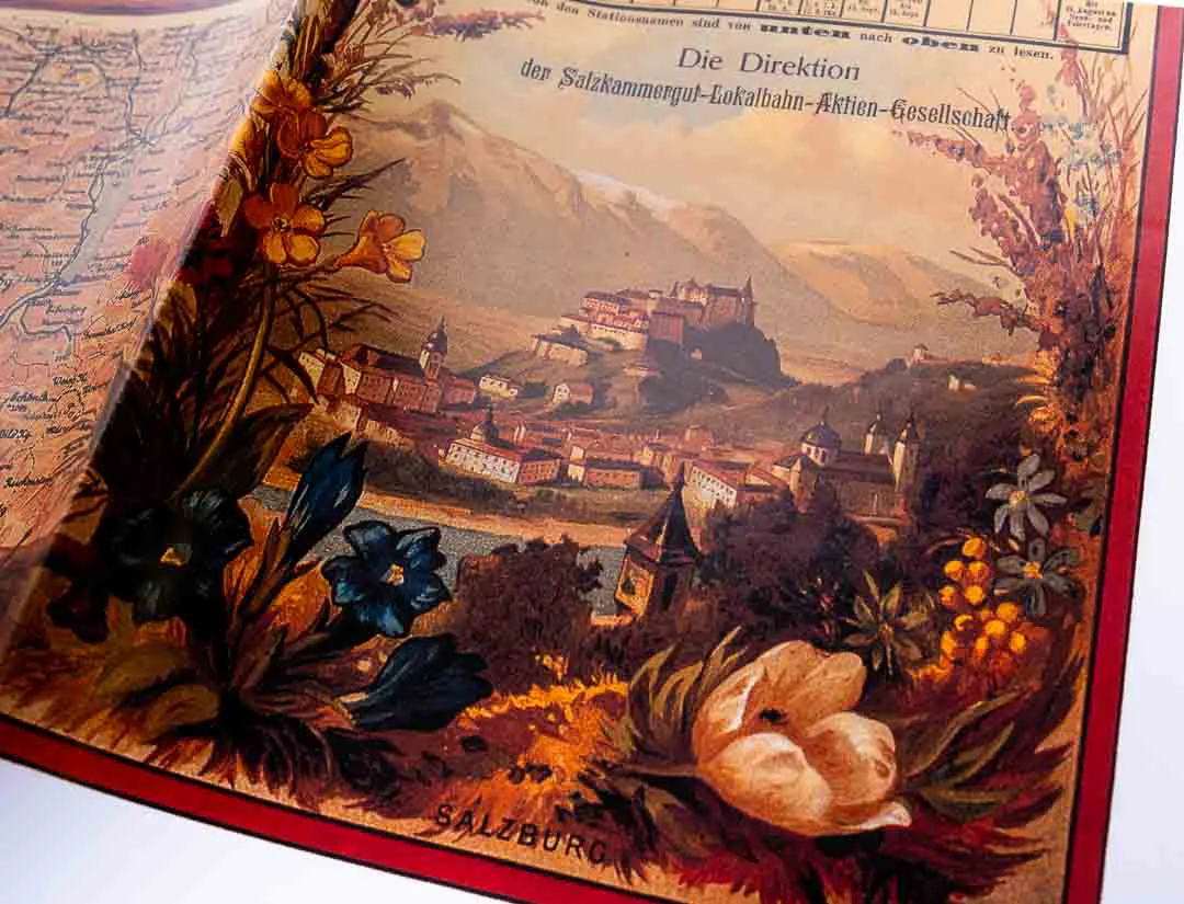 Archiv 6 Bände "Oberösterreich Edition" in roten Kunstledermappen – Bild 15