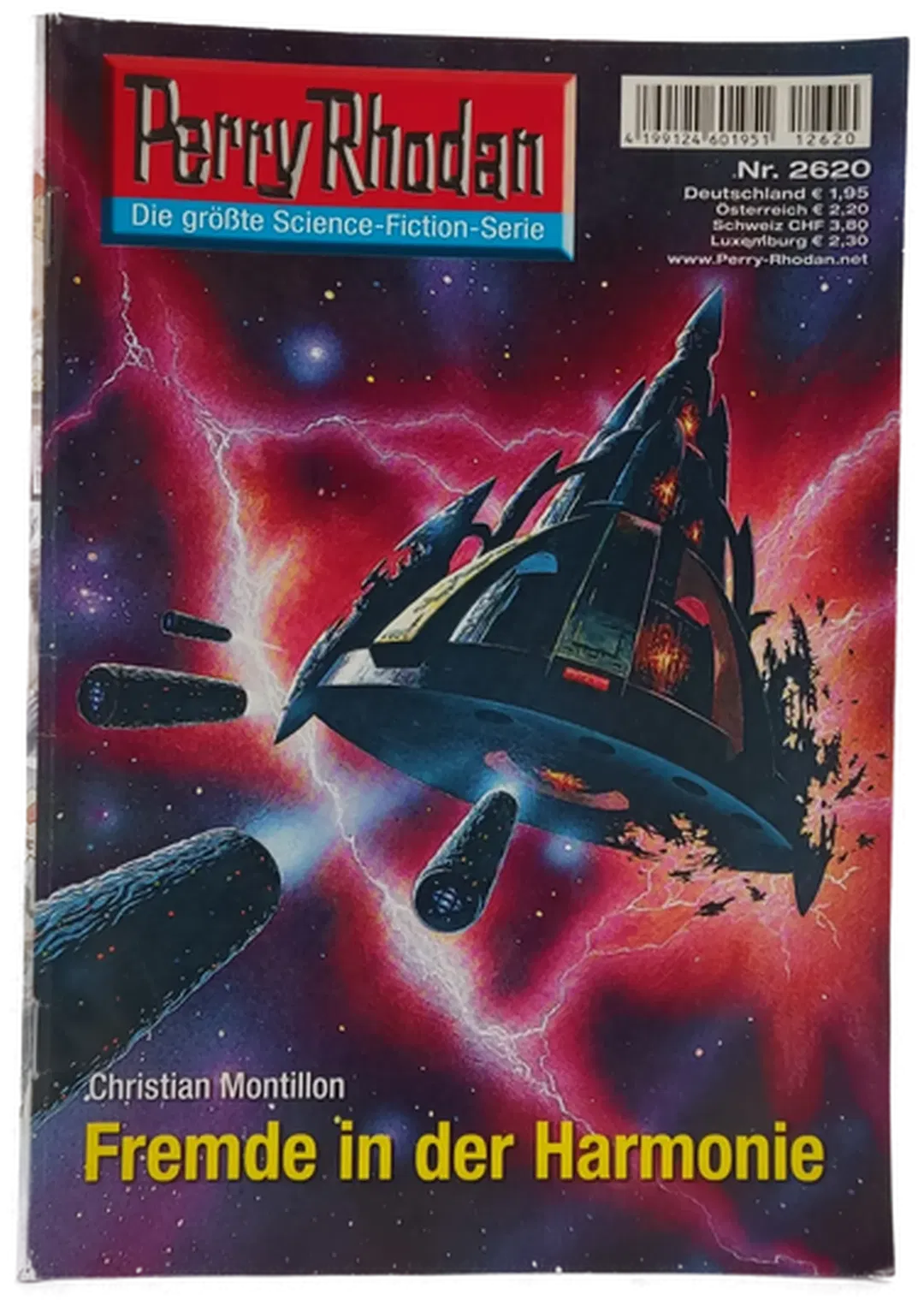 Romanheft Perry Rhodan Fremde in der Harmonie Erstauflage Nr. 2620 - Bild 1