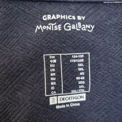 DECATHLON Damen Shirt blau - Gr.3XL - Bild 4